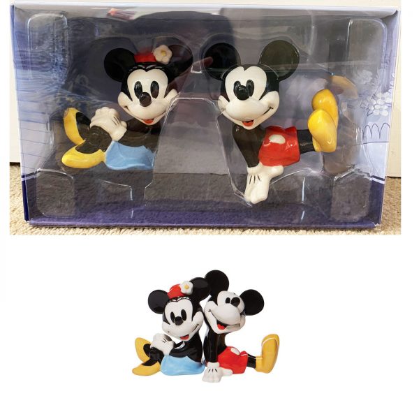 Disney Mickey Mouse and Minnie Mouse Salt and Pepper Shaker Set