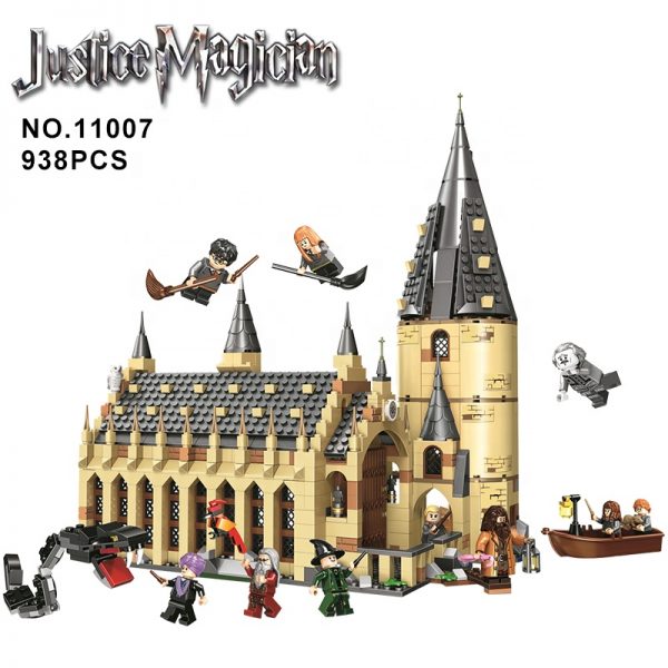 Harry Potter Hogwarts Great Hall Unbranded Bricks set Not In Original Box