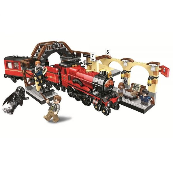 832pcs Magic Hogwarts Express 11006 Figure Building Blocks Toy Harri Potter Compatible With Lego